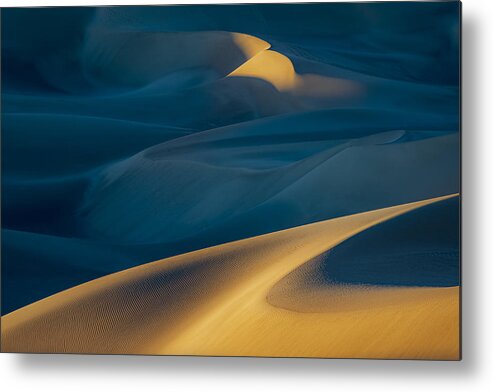 Landscape Metal Print featuring the photograph Alone by Ali Asghar Alimoradi