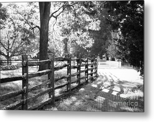 Colonial Williamsburg Metal Print featuring the photograph An Afternoon in Williamsburg by Lara Morrison