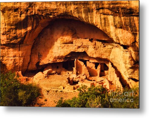 Ruins Metal Print featuring the photograph Ancient yesteryear by Jeff Swan