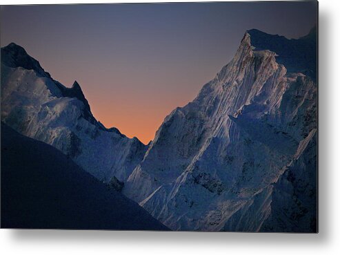 Scenics Metal Print featuring the photograph Annapurna Circuit, Himalaya, Nepal by Dietmar Temps, Cologne