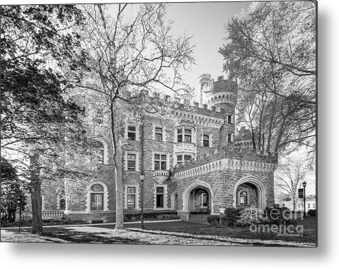 Arcadia University Metal Print featuring the photograph Arcadia University Grey Towers Castle by University Icons