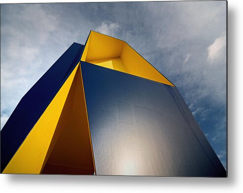 Abstract Metal Print featuring the photograph Art Abstract by Henk Van Maastricht