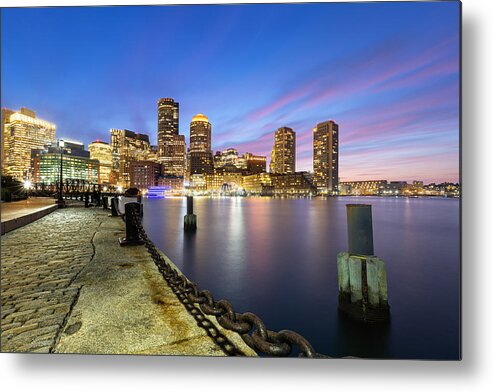 Paulonogueira Metal Print featuring the photograph At Nightfall by Paulo Nogueira