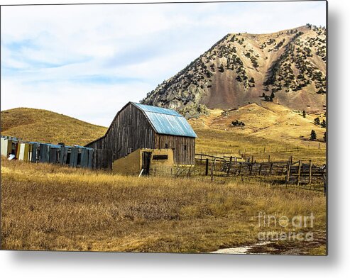 South Dakota Metal Print featuring the photograph Authentic by Michelle Ressler