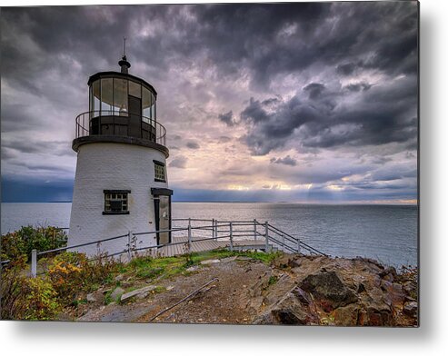 Owls Head Metal Print featuring the photograph Autumn Morning at Owls Head by Rick Berk