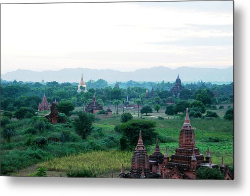 Southeast Asia Metal Print featuring the photograph Bagan, Myanmar by Leontura