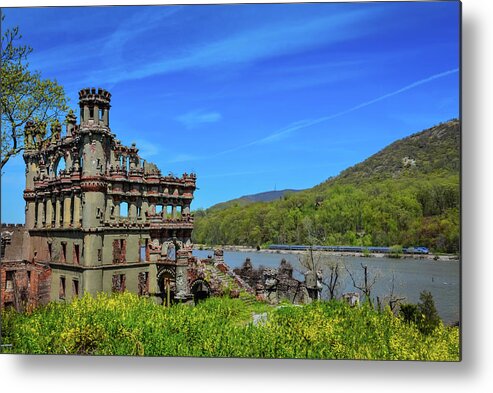 Chess Metal Print featuring the photograph Bannerman Castle by Sandra Foyt