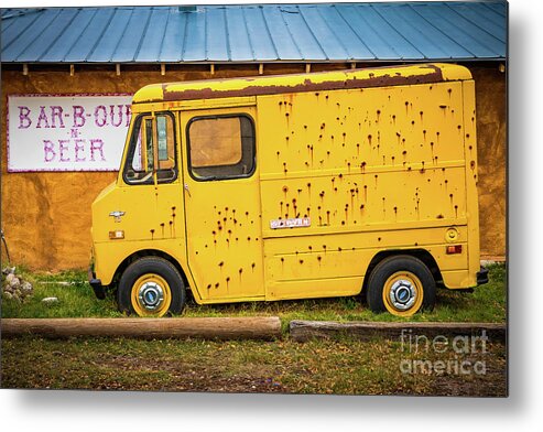 America Metal Print featuring the photograph Bar-B-Que n Beer by Inge Johnsson