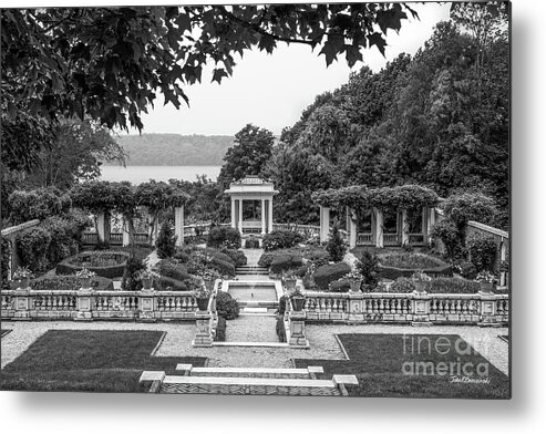 Bard College Metal Print featuring the photograph Bard College Blithewood Garden by University Icons