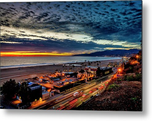 Sunset Metal Print featuring the photograph Beautiful sky after the storm by Gene Parks