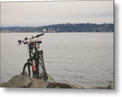 Bicycle Metal Print featuring the photograph Bicycle by Anamar Pictures