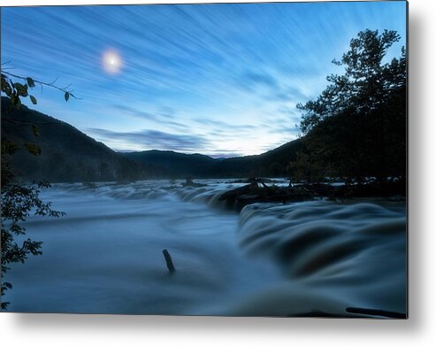 Blue Hour Metal Print featuring the photograph Blue Hour by Russell Pugh