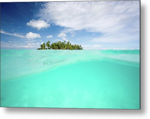 Scenics Metal Print featuring the photograph Blue Lagoon by M Swiet Productions