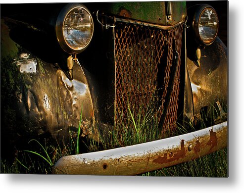 Rusty Truck Metal Print featuring the photograph Bodie 14 by Catherine Sobredo