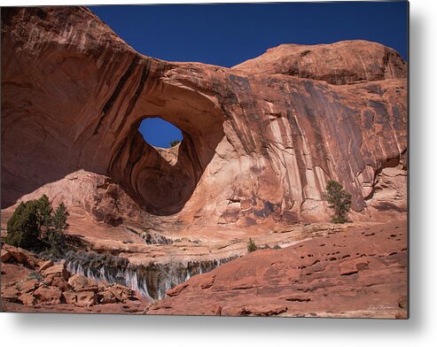  Metal Print featuring the photograph Bowtie Arch by Dan Norris