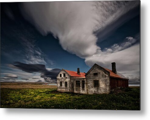 Abandoned Metal Print featuring the photograph Broken Dreams by orsteinn H. Ingibergsson