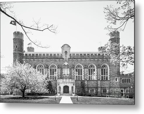 Bryn Mawr College Metal Print featuring the photograph Bryn Mawr College Old Library by University Icons