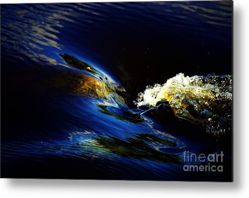 Waterfalls Metal Print featuring the photograph Bubble Up by Merle Grenz