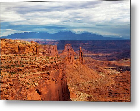 Shadow Metal Print featuring the photograph Canyonlands National Park, Colorado by Lucynakoch
