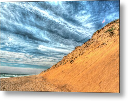 Cape Cod Metal Print featuring the photograph Cape Cod Dune And Colors by Robert Goldwitz