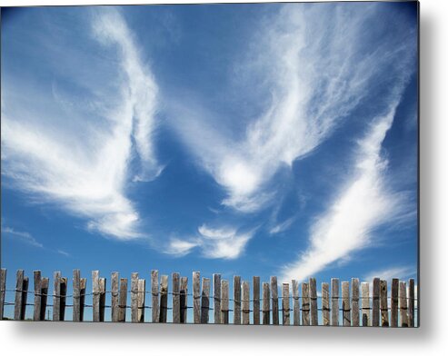 In A Row Metal Print featuring the photograph Cape Cod, Massachusetts by Paul Souders