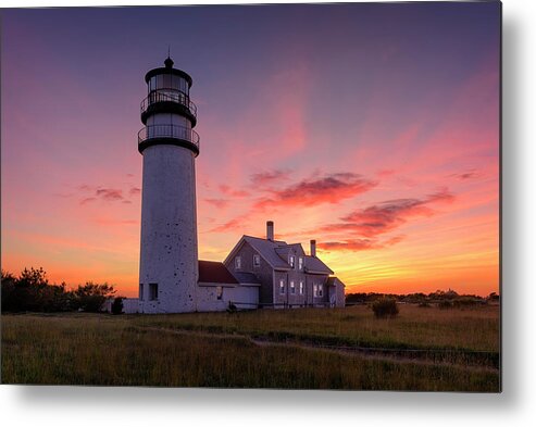 Cape Cod Sunset Metal Print featuring the photograph Cape Cod Sunset by Michael Blanchette Photography