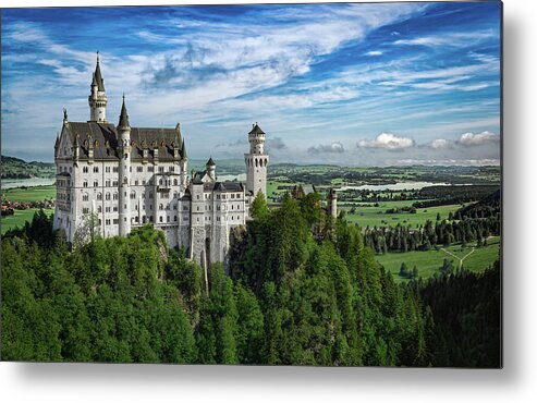 Castle In The Sky Metal Print featuring the photograph Castle In The Sky by Jonathan Ross
