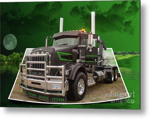 Big Rigs Metal Print featuring the photograph Catr9415-19 by Randy Harris