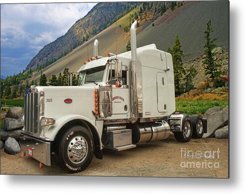 Big Rigs Metal Print featuring the photograph Catr9452-19 by Randy Harris