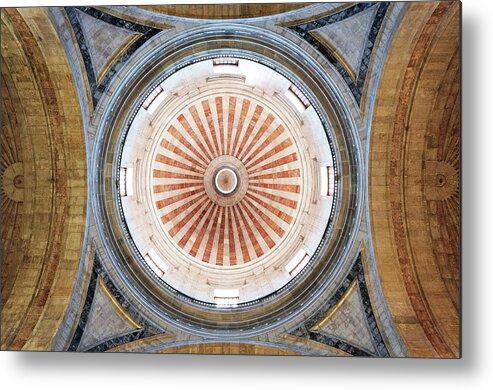  Dome Ceiling Metal Print featuring the photograph Ceiling Eye by Lupen Grainne