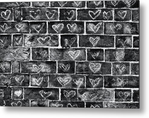 Chalk Metal Print featuring the photograph Change of Heart by Tim Gainey