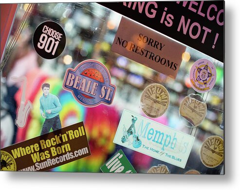Memphis Metal Print featuring the photograph Chatter by Jeff Mize