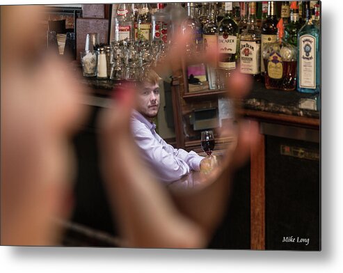 Portrait Metal Print featuring the photograph Checking Each Other Out by Mike Long