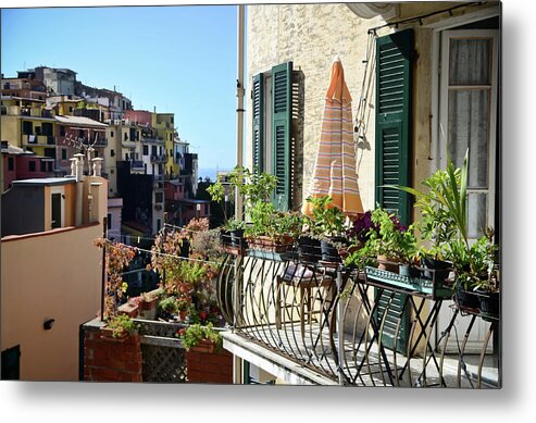 Holiday Metal Print featuring the photograph Cinque Terre by Eduleite