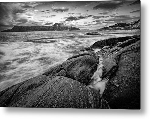 Water Metal Print featuring the photograph Coastal Landscape II by Thore Larsgard