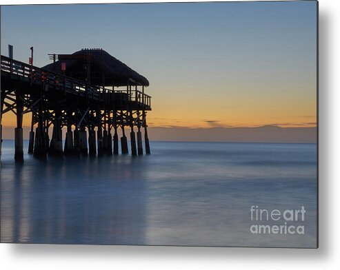 Sunrise Metal Print featuring the photograph Cocoa Beach by Brian Kamprath