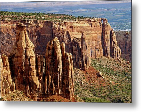Scenics Metal Print featuring the photograph Colorado Canyon by Maxfocus