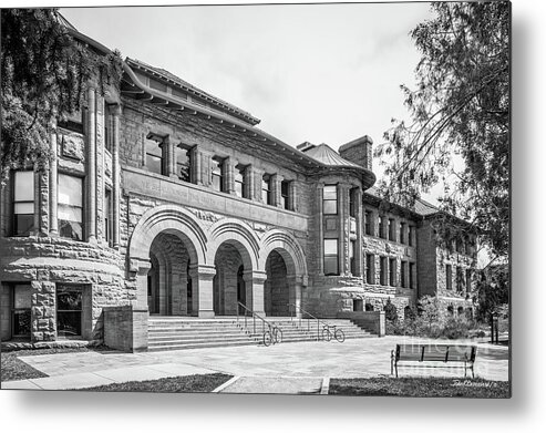 Colorado College Metal Print featuring the photograph Colorado College Palmer Hall by University Icons