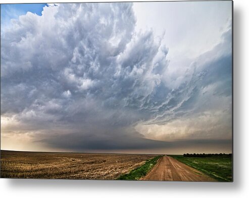 Colorado Metal Print featuring the photograph Colorado Supercell by Ryan Crouse