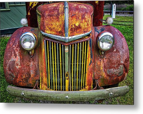 Ford Truck Metal Print featuring the photograph Colorful Ford by Dale R Carlson