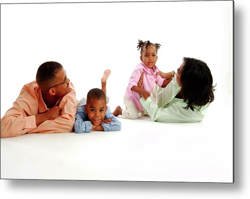 Studio Work Metal Print featuring the photograph Come on baby Smile by Alan Hausenflock