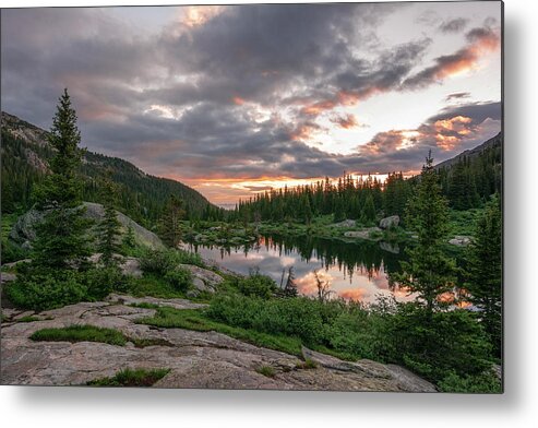 Colorado Metal Print featuring the photograph Constantine Sunrise by Aaron Spong