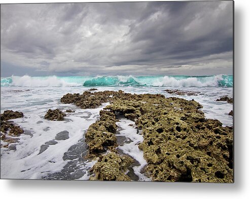 Scenics Metal Print featuring the photograph Coral Beach In Sorake - Nias Island by Photo By Sayid Budhi