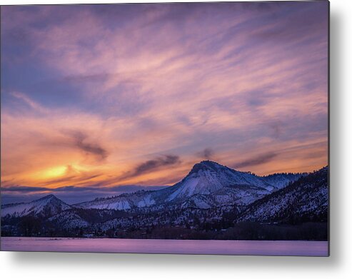 Animas Valley Metal Print featuring the photograph Day's End by Jen Manganello