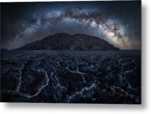Milkyway Metal Print featuring the photograph Death Valley by Carlos F. Turienzo