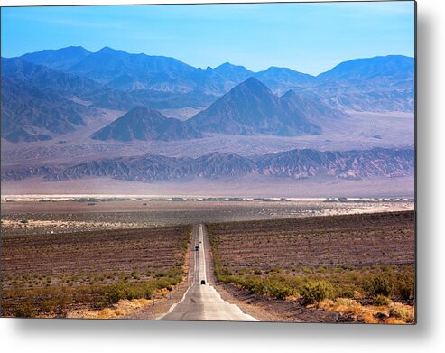Scenics Metal Print featuring the photograph Death Valley National Park by Walter Bibikow