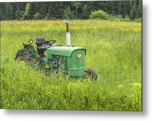 Tractor Metal Print featuring the photograph Deere Country by Rod Best