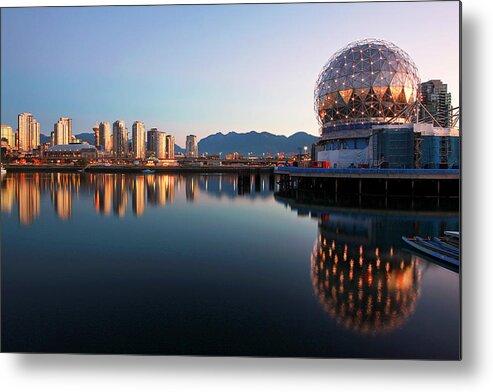 Scenics Metal Print featuring the photograph Early Morning Vancouver by Kevin Van Der Leek Photography