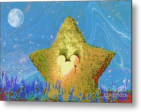 Topiary Metal Print featuring the photograph Ears To The Star Of The Cosmos by Diann Fisher