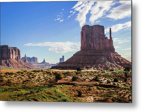 Monument Valley Metal Print featuring the photograph East Mitten Butte by KC Hulsman